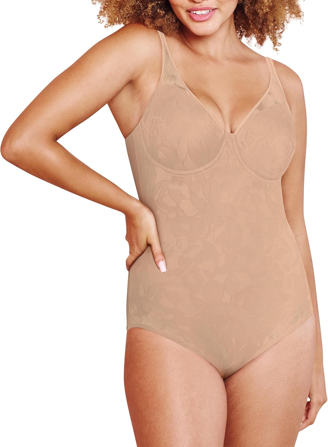 Bali womens Ultra Light Body Briefer Fajas Shapewear Df6552
