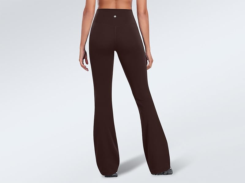 Harmony Flare Leggings 29"/30.5"/32.5"/34.5", High Waisted Tummy Control Wide Leg Bootcut Yoga Pants Lounge Soft