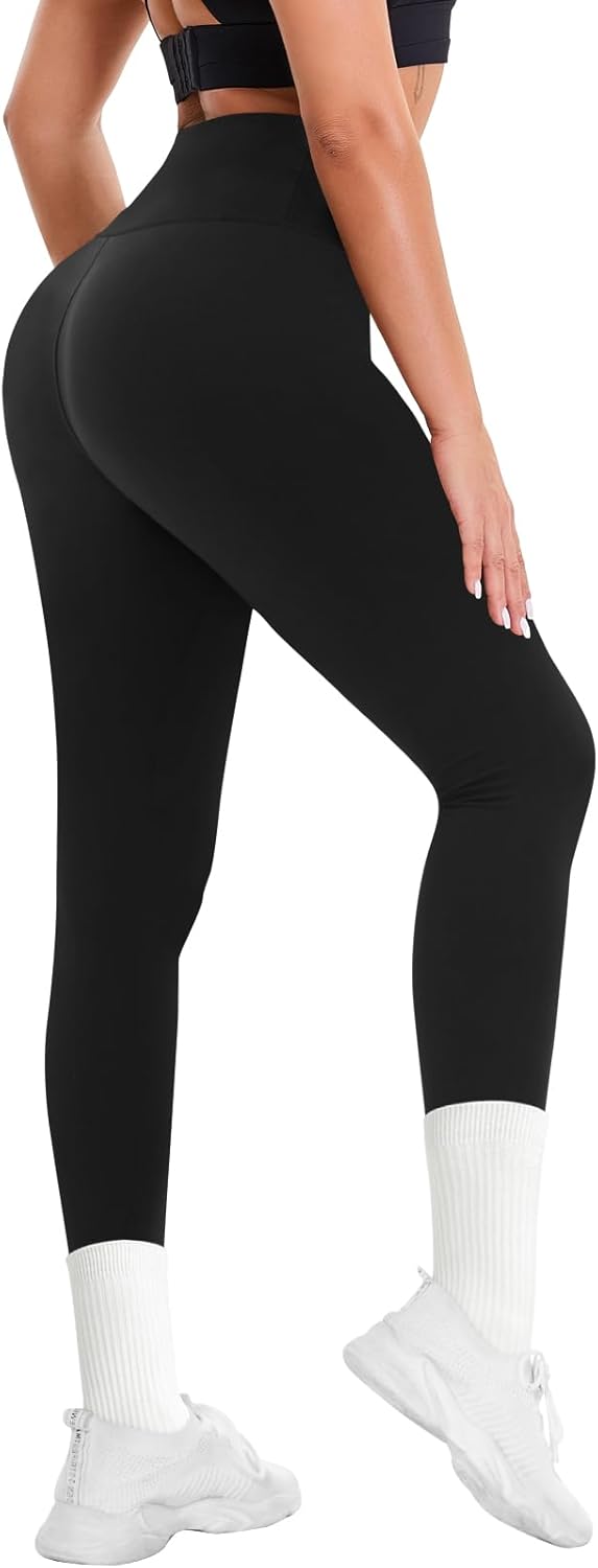 Leggings for Women - Soft High Waisted Tummy Control Workout Yoga Pants