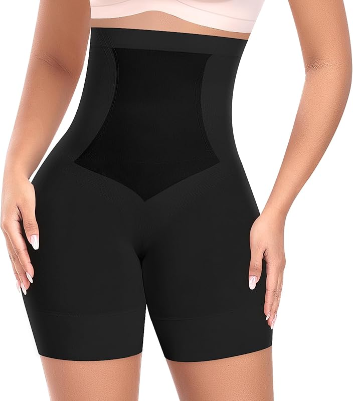Womens Shapewear Shorts Tummy Control Body Shaper Thigh Slimmer Slip Shorts for Under Dress Shapewear Underwear
