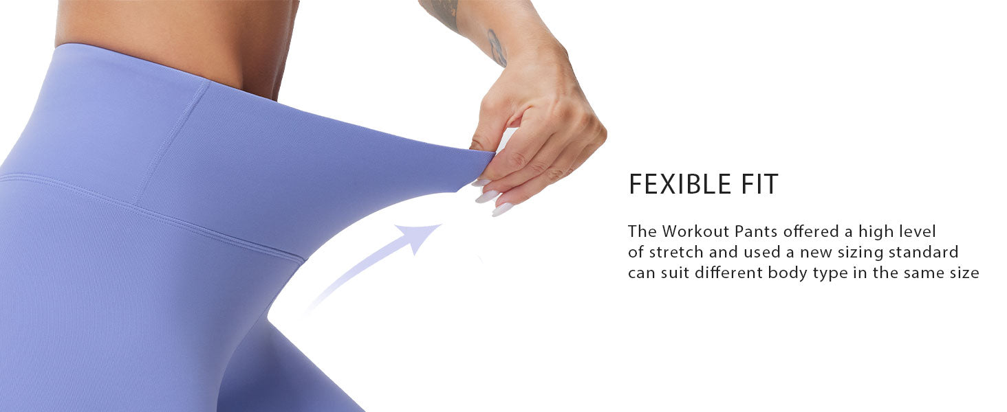 Women's High Waist Yoga Leggings Ultra Stretchy Soft Breathable Tummy Control Running Workout Pants