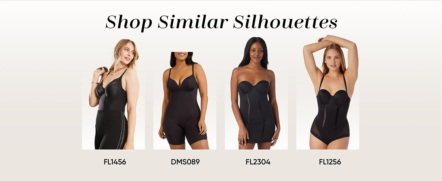 Maidenform Women's Shapewear Tummy Control Bodysuit, Built-In Underwire Bra, Ultra Firm Control Shapewear for Women