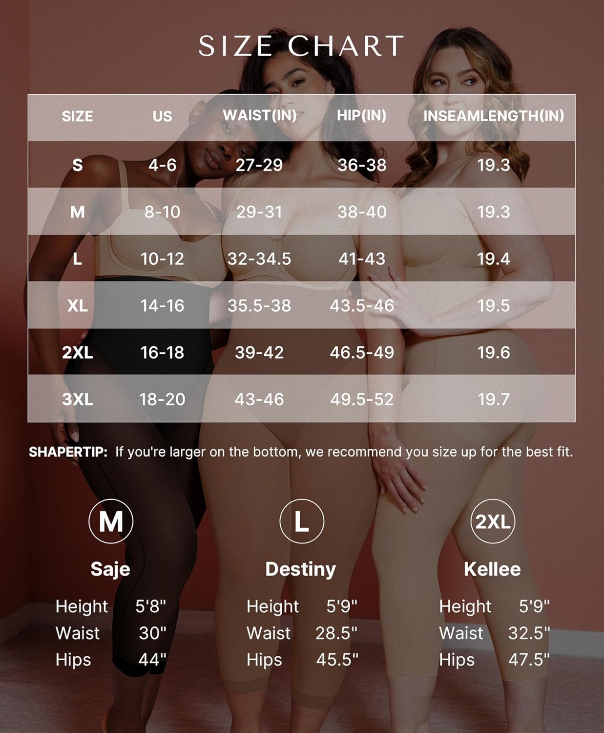 Shapewear for Women Capris Leggings for Women Tummy Control Underwear High Waist Body Shaper Butt Lifting Panties