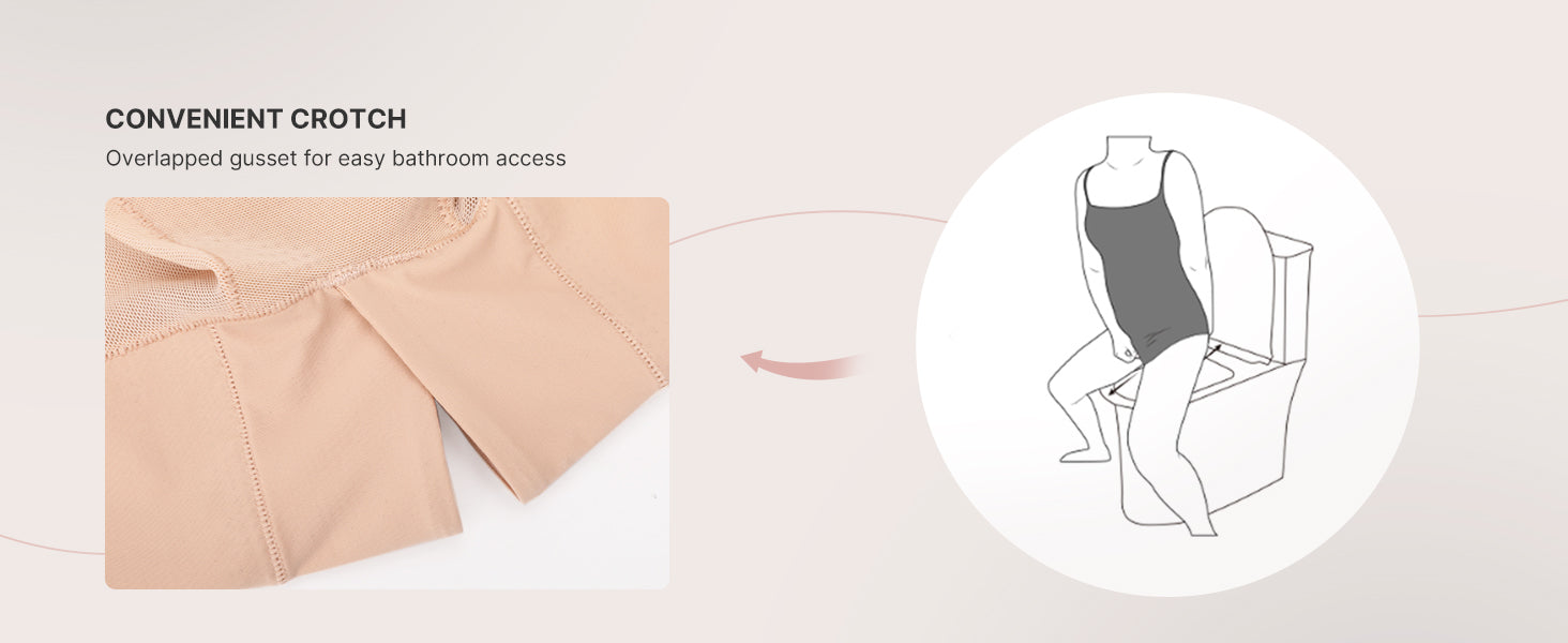 Shapewear for Women Capris Leggings for Women Tummy Control Underwear High Waist Body Shaper Butt Lifting Panties