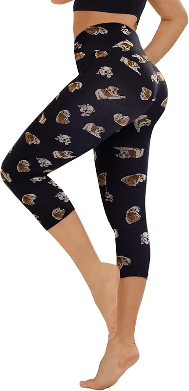 High Waisted Leggings for Women - No See Through Tummy Control Cycling Workout Yoga Pants with Pockets Reg & Plus