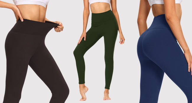 Leggings for Women - Soft High Waisted Tummy Control Workout Yoga Pants
