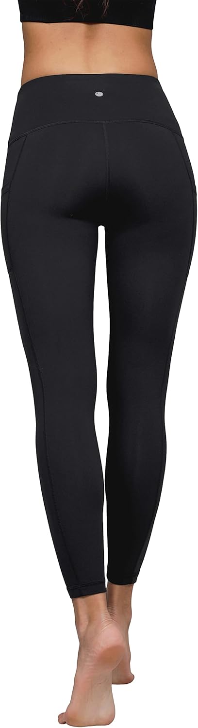 Yogalicious High Waist Ultra Soft 7/8 Ankle Length Leggings with Pockets for Women