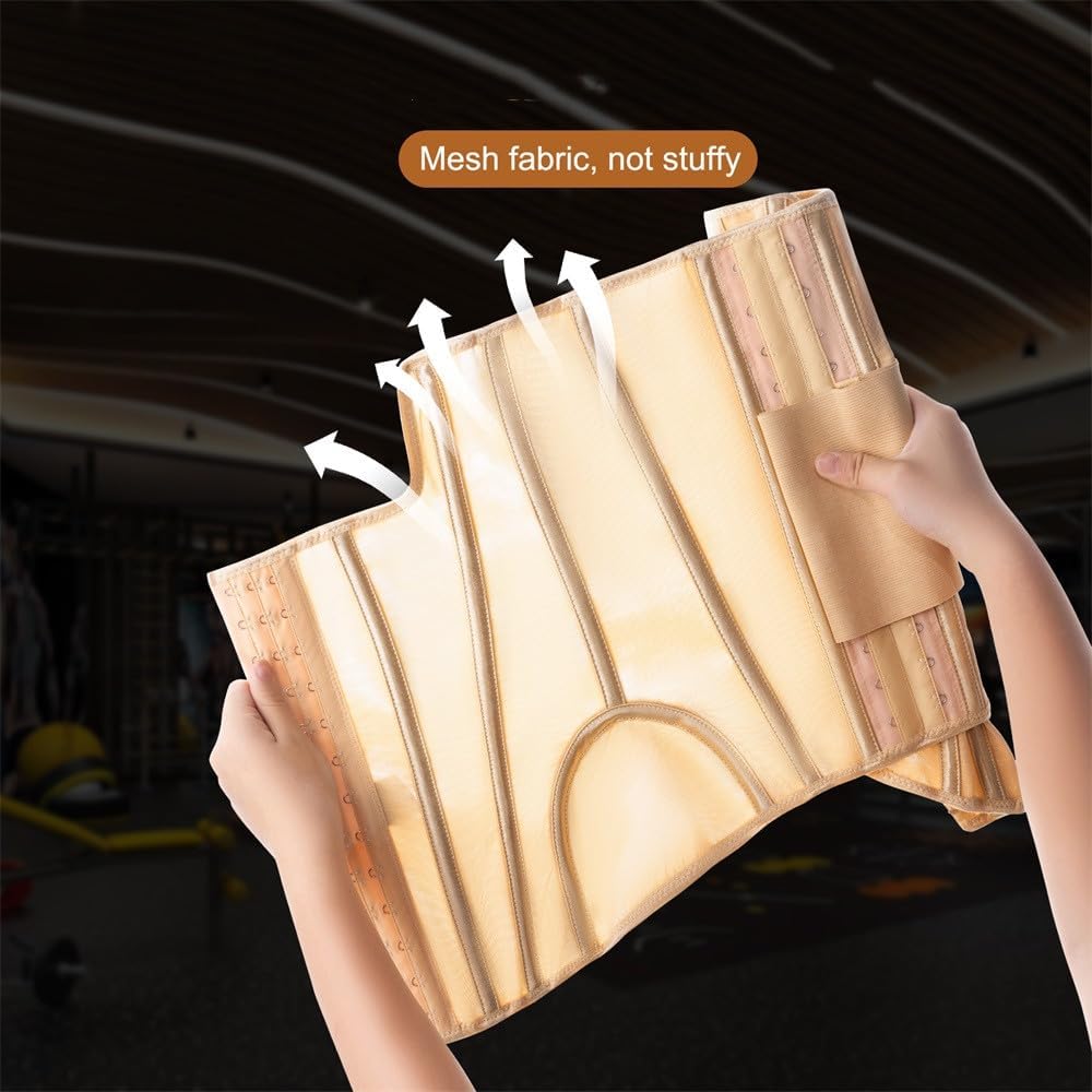 Waist Cincher Shaperwear for Womem Full Body Women Double Belt Wrap Corset Trainer Tummy Control Shaper