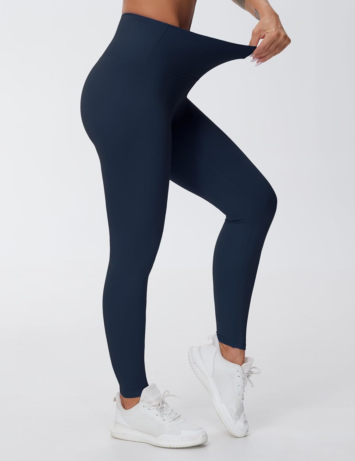 Women's High Waist Yoga Leggings Ultra Stretchy Soft Breathable Tummy Control Running Workout Pants