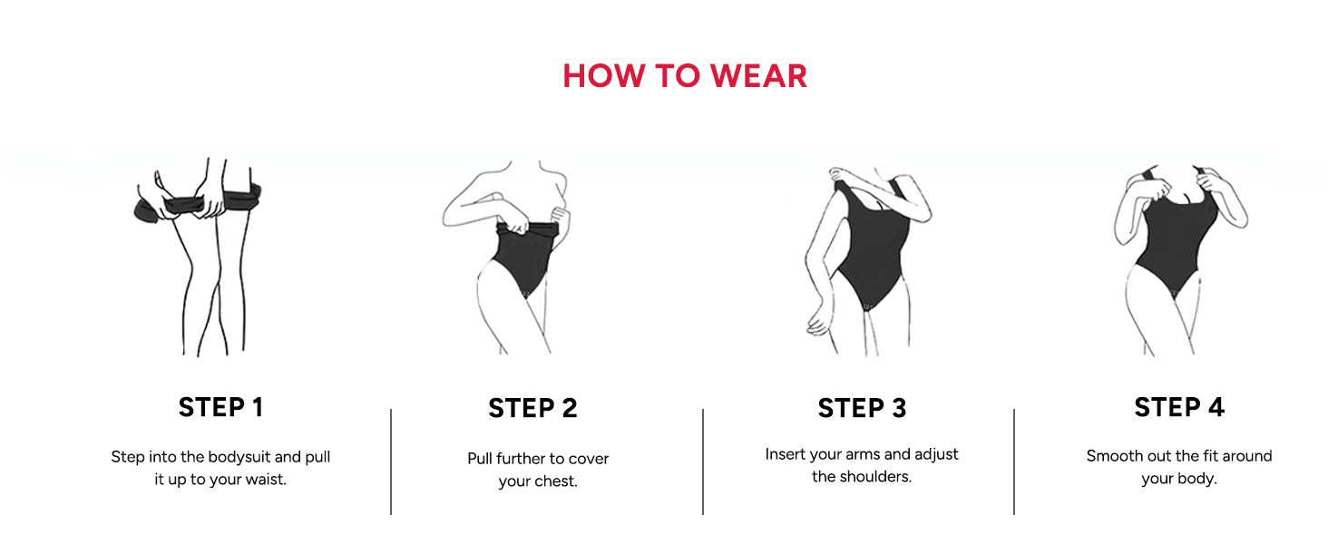 Womens' Waist Trainer Seamless Round Neck Tummy Control Shapewear Bodysuit