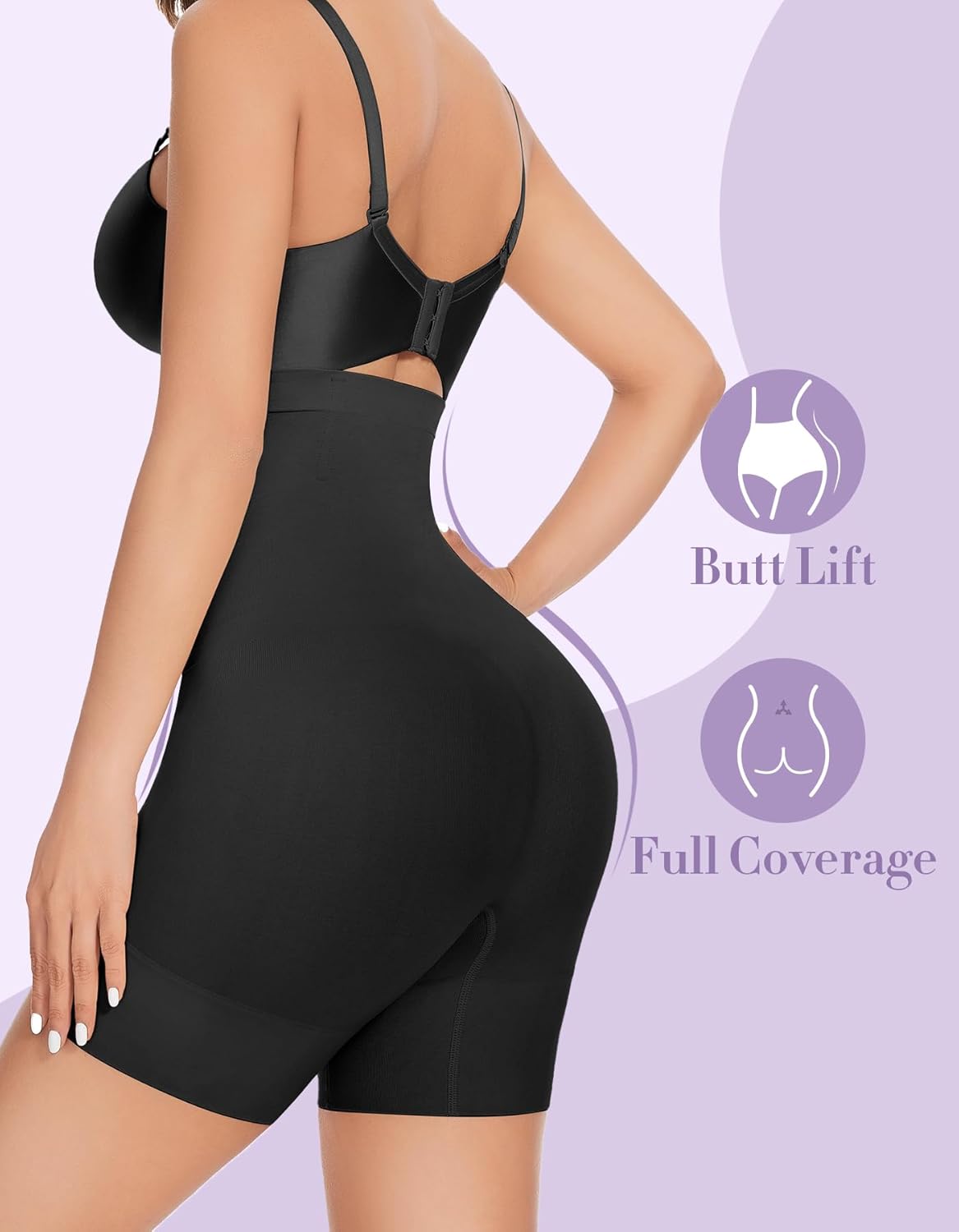 Tummy Control Shapewear Shorts Thigh Slimmer High Waisted Shapewear Women Girdles Shorts Women Shapewear Under Dress