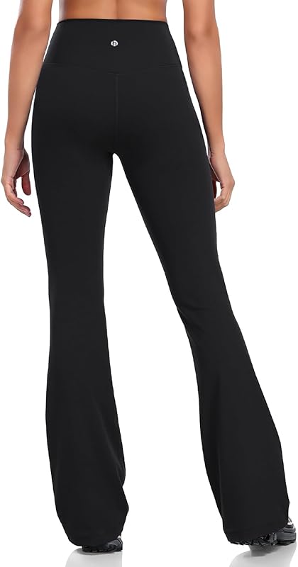 Harmony Flare Leggings 29"/30.5"/32.5"/34.5", High Waisted Tummy Control Wide Leg Bootcut Yoga Pants Lounge Soft