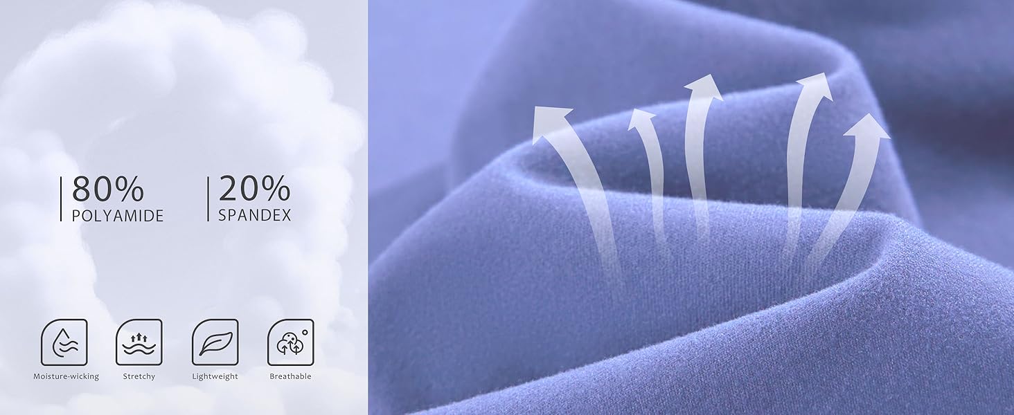 Women's High Waist Yoga Leggings Ultra Stretchy Soft Breathable Tummy Control Running Workout Pants