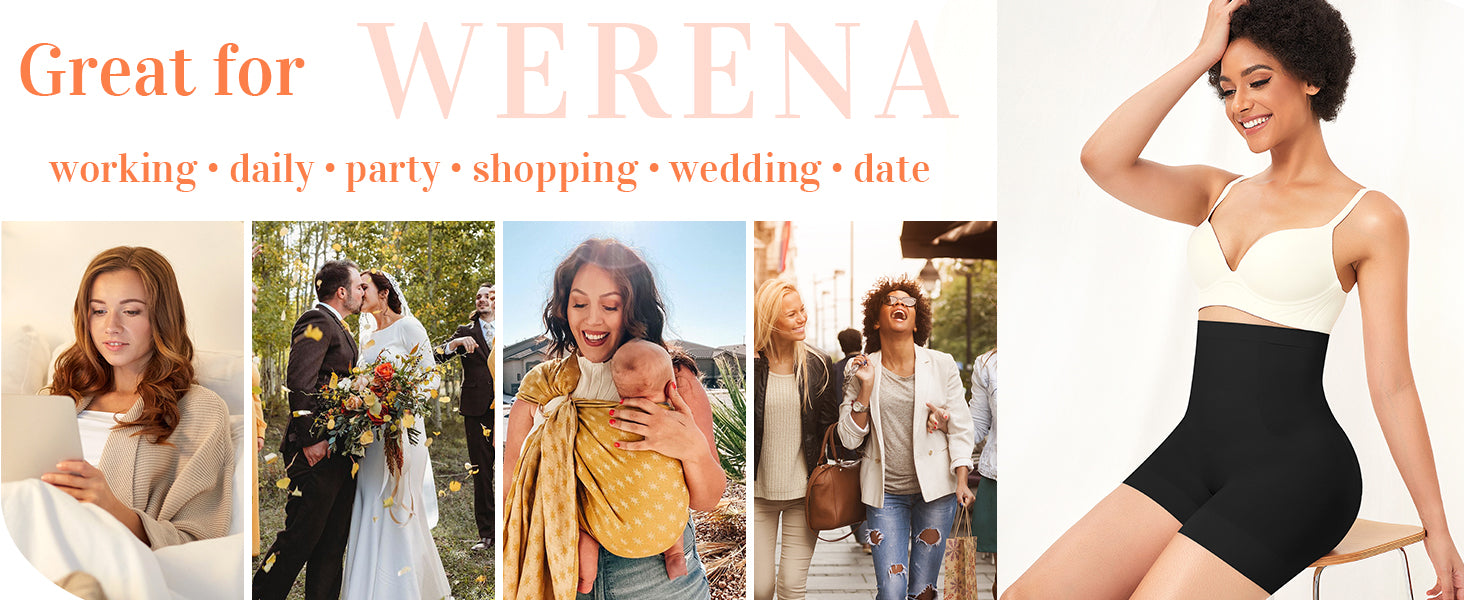 Womens Shapewear Shorts Tummy Control Body Shaper Thigh Slimmer Slip Shorts for Under Dress Shapewear Underwear