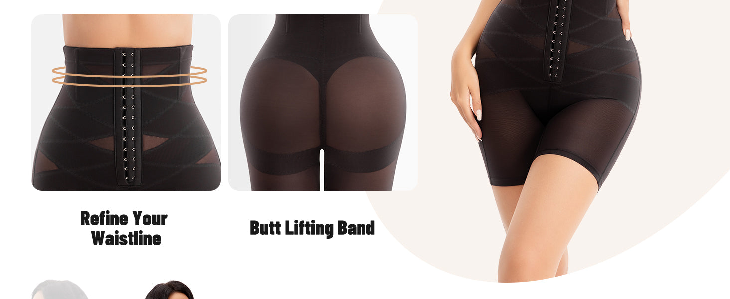 Shapewear Tummy Control Underwear High Waisted Girdle Body Shaper Butt Lifting Panties Spanks for Women