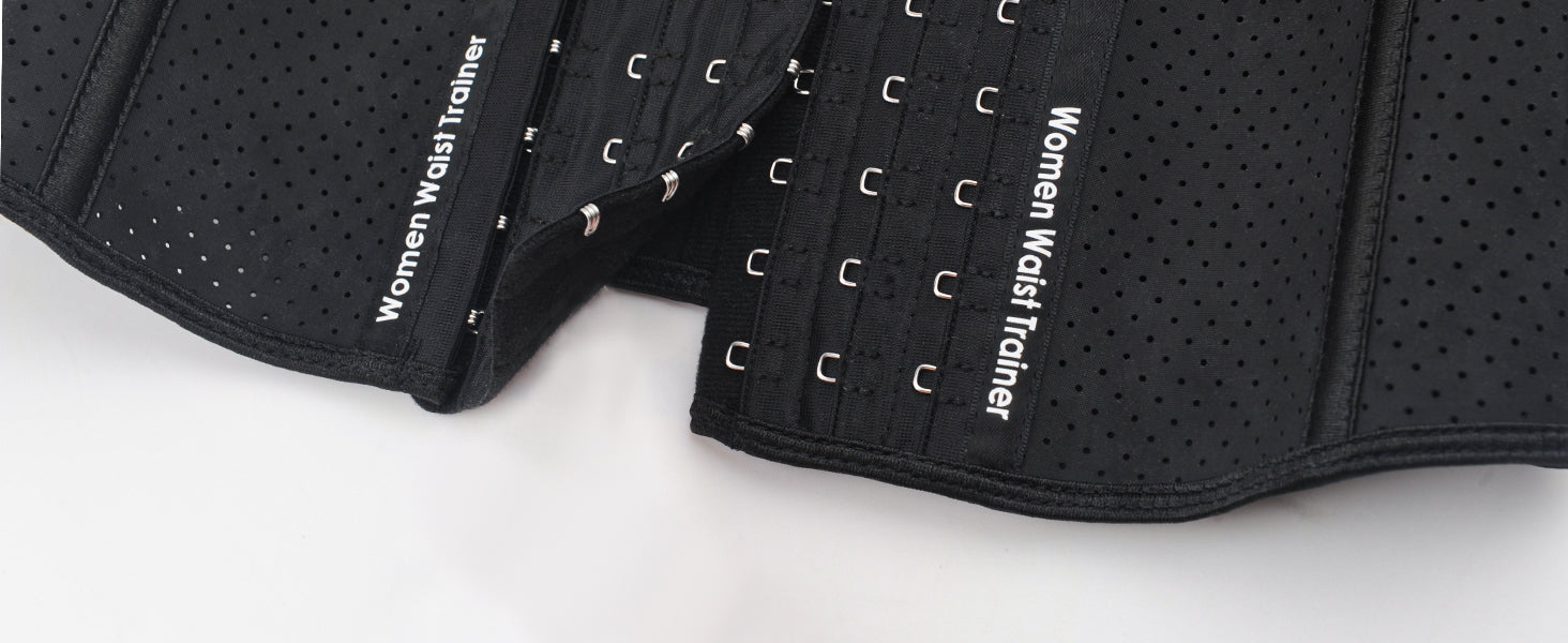 Corset Waist Trainer for Women, Latex Waist Cincher Workout Body Shaper Breathable Girdle Sport Belt