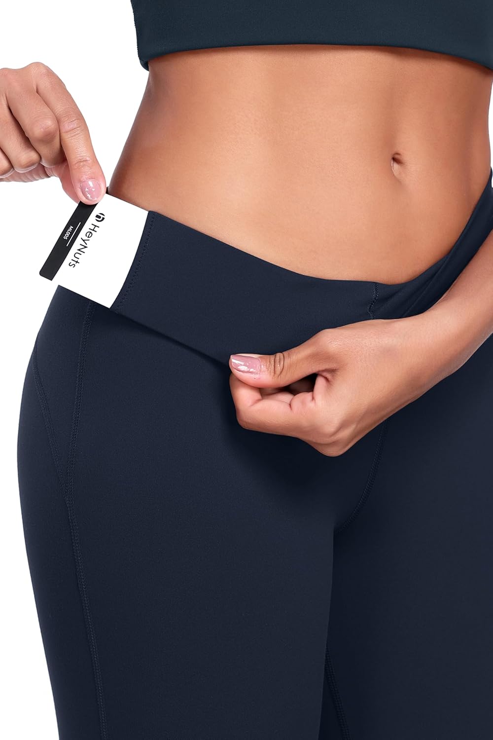 HeyNuts Mellow Flare Leggings 29"/30.5"/32.5"/34.5", High Waisted Tummy Control Wide Leg Bootcut Yoga Pants Lounge Soft