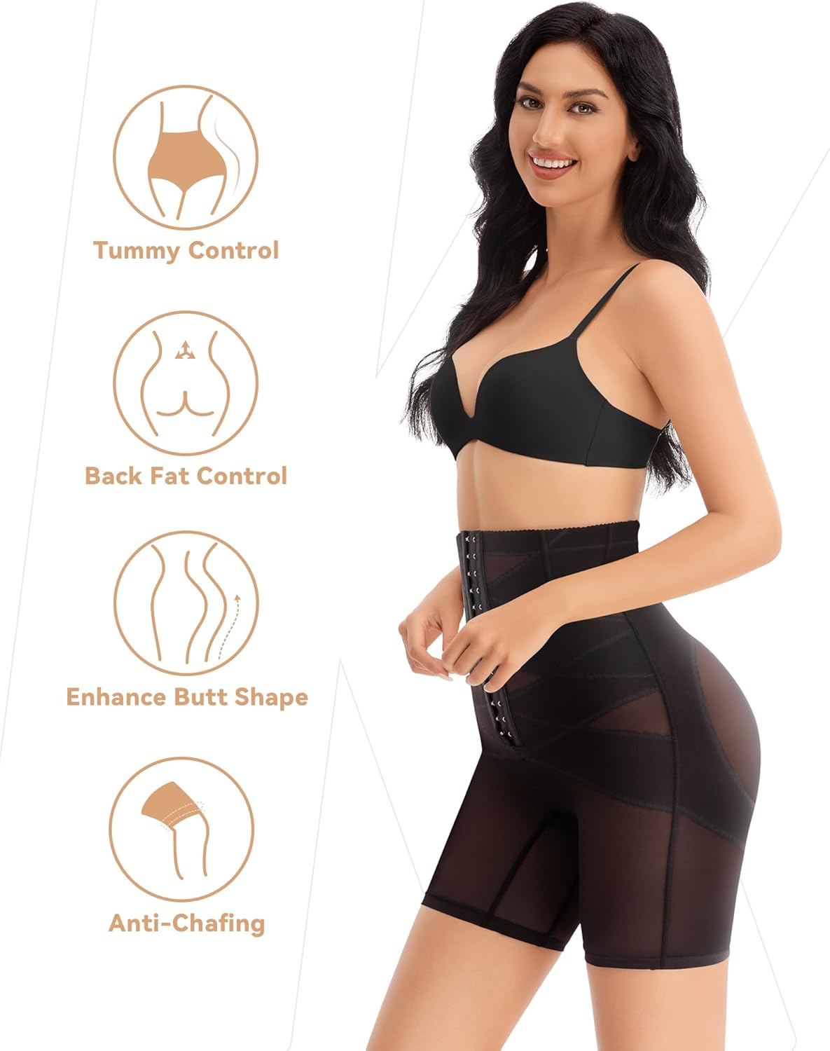 Shapewear Tummy Control Underwear High Waisted Girdle Body Shaper Butt Lifting Panties Spanks for Women