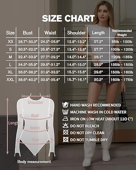 Women's Body Suits Cute Crew Neck Ruffle Sleeveless Slim Fit Bodysuit Tank Tops Tight Casual Sexy