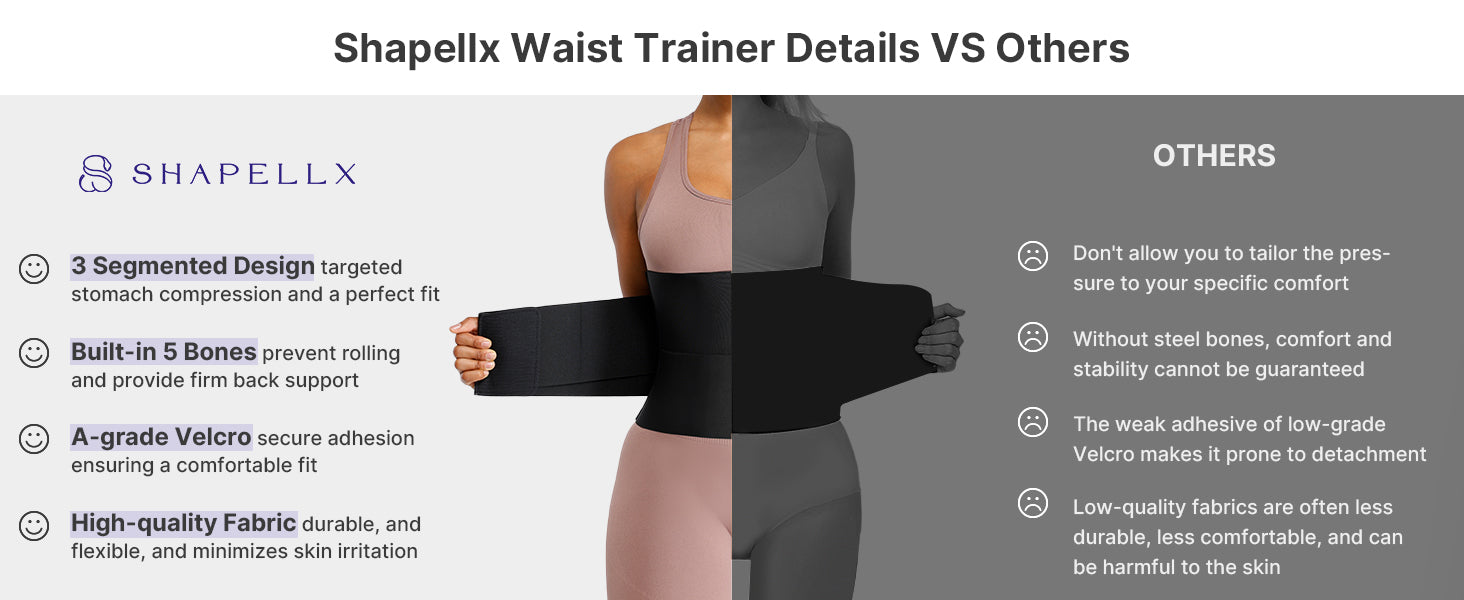 Waist Trainer for Women Waist Cincher Corset Shapewear Body Shaper Tummy Control Stomach Belt Postpartum Band