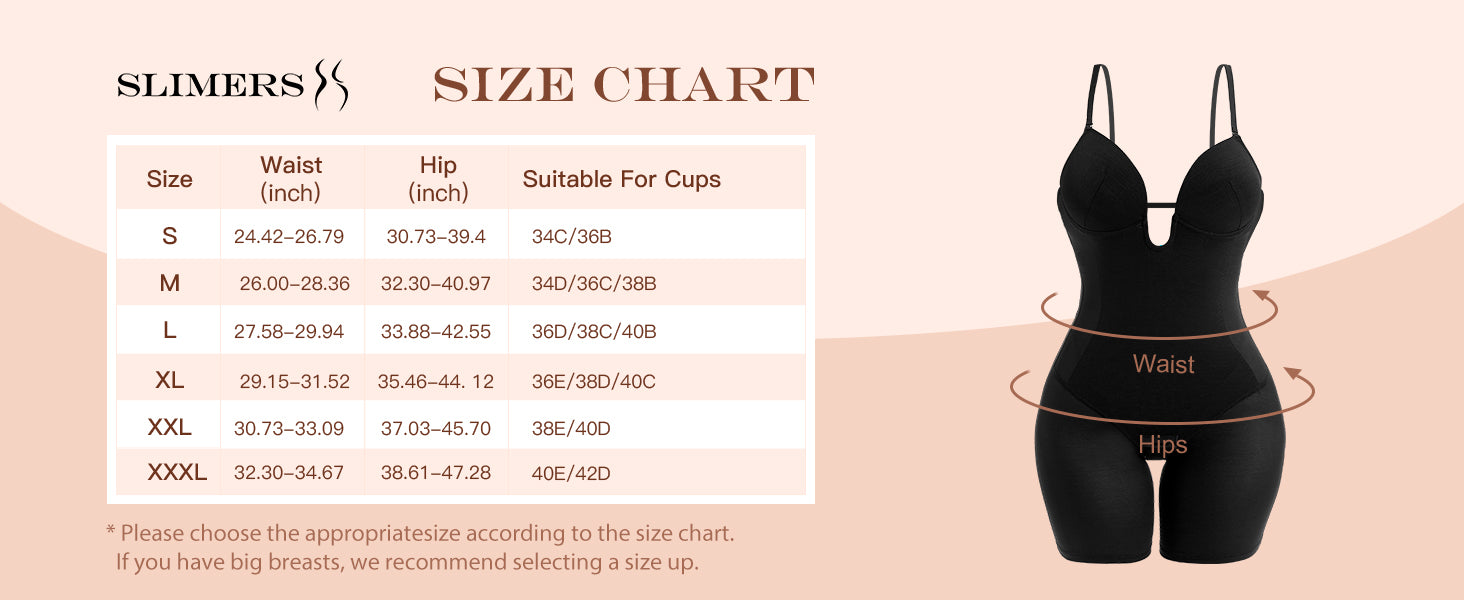 Body Shaper for Women Tummy Control U Plunge Backless Full Body Shapewear Mid Thigh Mesh strapless Bodysuit Top